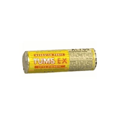 Antacid Tums Ex 12 Per Roll Chewable Tablet