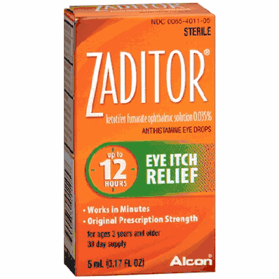 Anthihistamine Eye Drops, 0.17 oz. Bottle