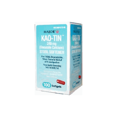 Anti-diarrheal Kao-tin Capsule 100 Per Bottl