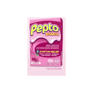 Anti Diarrheal Pepto-bismol Chewable Tablet