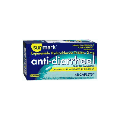 Anti Diarrheal Sunmark Caplet 48 Per Bottle