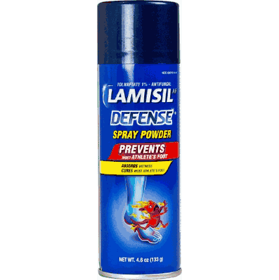 Antifungal, 1% Strength, Spray Powder, 4.6 oz.