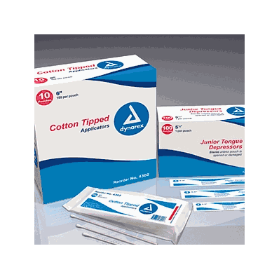 Applicator, 6" Cttn Tp, Non-sterile - Medline