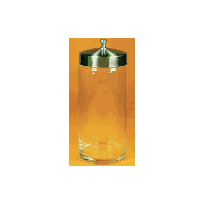Applicator Jar 3 X 6-3/4 Inch Glass Clear - J