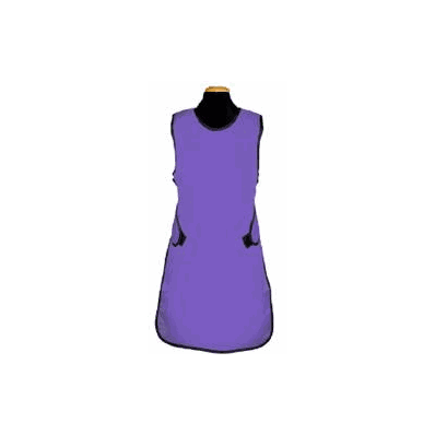 Apron, Ptnt Lead Barray Adj Vlcrstrp Blk Lg 3