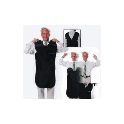 Apron, Quick Drop 24x37 Lt Wt Lead Blk No Poc