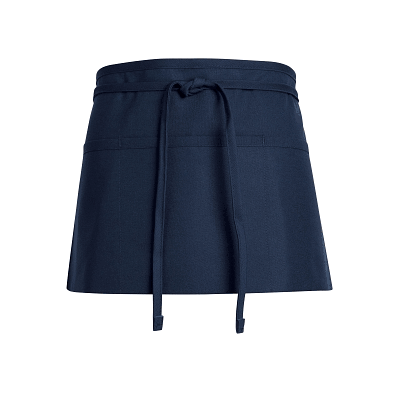 Apron, Waist Navy 3 Pockets One Size Fit - Me