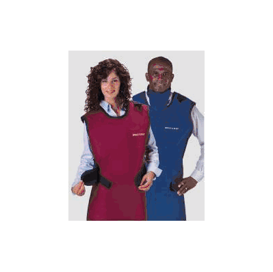 Apron, Xray Easy-wrap Ltwt Blu Med 24x40 - -