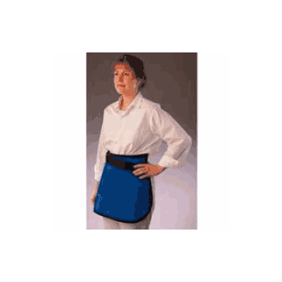 Apronette, Navy Blu 12"X12" - - Wolf X-ray