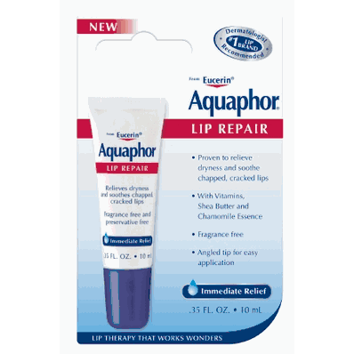 Aquaphor Lip Balm, Lip Repair Aquaphor 0.35 oz.