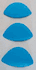 Arch Pad, Medium, Blue, sold as 6pr/BG by PPT Longitudinal 81013 <br><br><font color="red"><b>BACK TO THE PRODUCT TABLE, <a href="https://www.aaawholesalecompany.com/orthopedic-immobilizers--splints-and-supports-lower-body-ankle--foot-and-toe-ppt-longitudinal-arch-p.html">CLICK HERE</a></b></font>