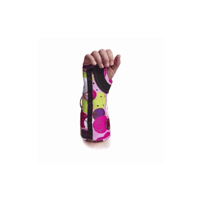 Arm Brace, Short Exos Frctr Polka Dot Lt Ped