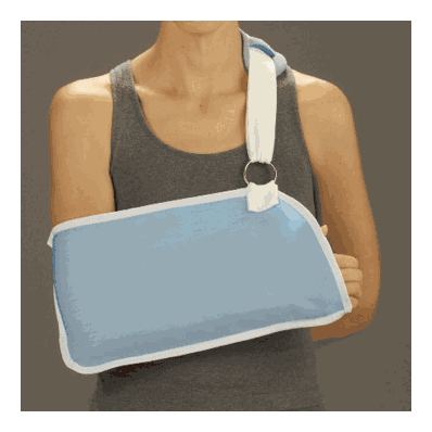 Arm sling, child size with velcro closure