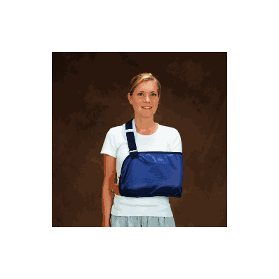 Arm sling, medium, specialty II, hook and loop closure