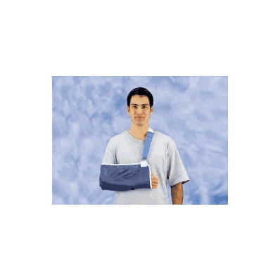 Arm sling, universal, unisex, hook and loop closure