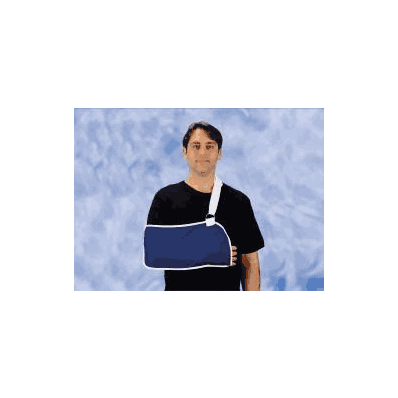 Arm sling, x-large, unisex, canvas, hook and loop
