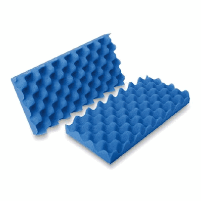Armboard pad, 1.75" X 7.5" X 16" in foam, blue
