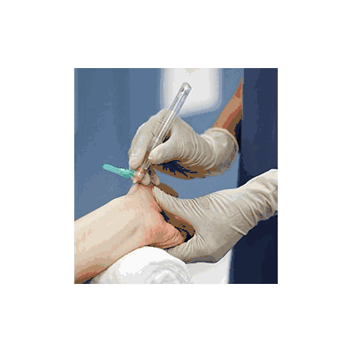 Arterial Blood Gas Syringe Kit, 3cc with 23g x 1" A/B