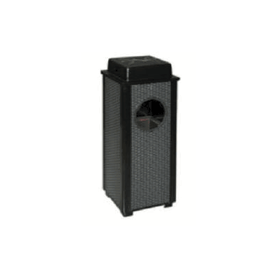 Ash / Trash Receptacle 2-1/2 Gallon Brown Ste