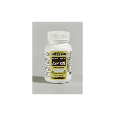 Aspirin Mckesson Tablet 100 Per Bottle 325 Mg