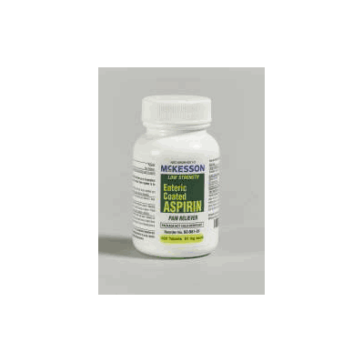 Aspirin Mckesson Tablet 100 Per Bottle 81 Mg