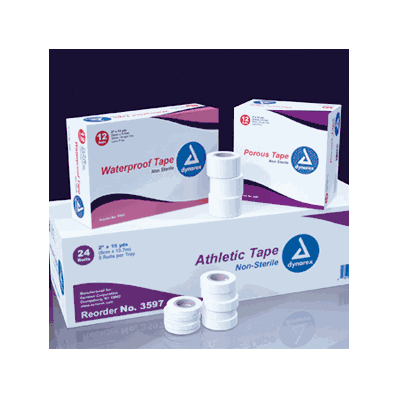 Athletic Tape, 1 inch x 15 yards - Dynarex