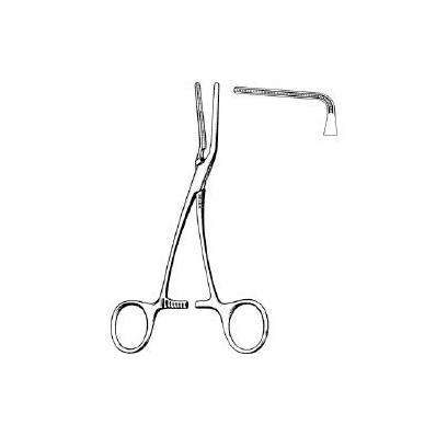 Atraumatic Forcep Debakey Scissor Type Angled