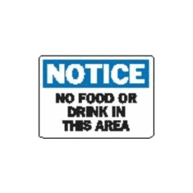 Attention Sign Lab Safety Supply Regusafe N
