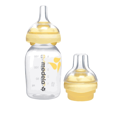 Baby Bottle, 5 oz. Plastic, color: Clear