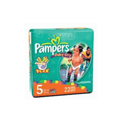 Baby Diaper, Size 5, 27+ Lb Heavy