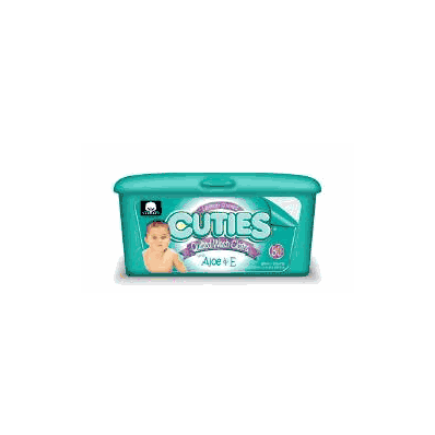 Baby Wipe Cuties Lavender Tub - Wipe, Baby Cu