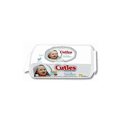 Baby Wipes Cuties 6.7 X 7.7 Inch Flip Top So
