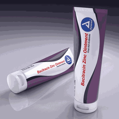 Bacitracin Zinc, 4 oz. tube, boxed, 72/Cs -