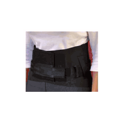 Back Brace Back-n-black Medium Hook And Loop