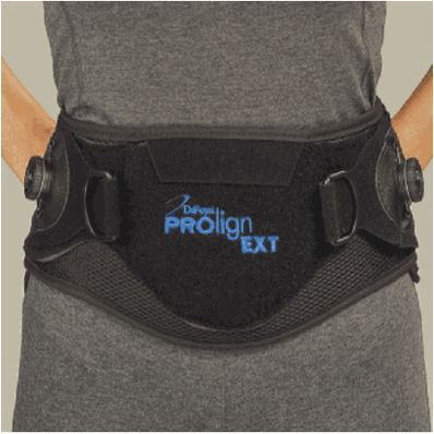 Back support, x-large, 45"-50" unisex, with The Boa closure