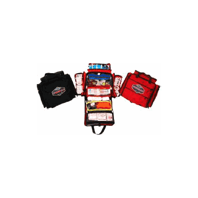 Backpack Trauma Bag 11 X 12 X 5 Inch Red 4 In