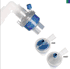 Bacterial/Viral Filter Clear, 22 F x 22/15 (50/Cs) by Westmed