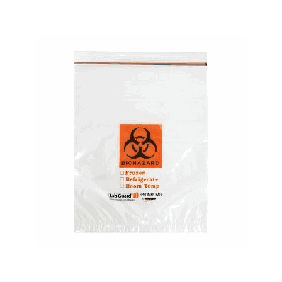 Bag, 12x15, Labguard, 2-pocket, Specimen, Bio