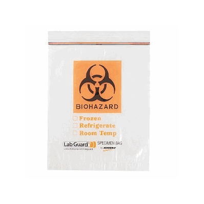 Bag, 8x10, Labguard, 3-wall, Specimen, Dspbg