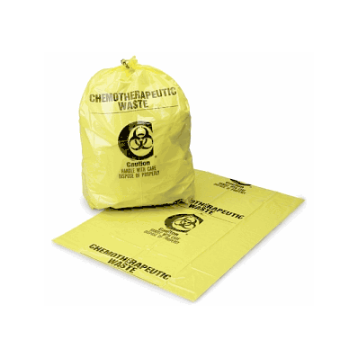Bag, Chemotherapy Waste 30x43, 3mil, Yellow -