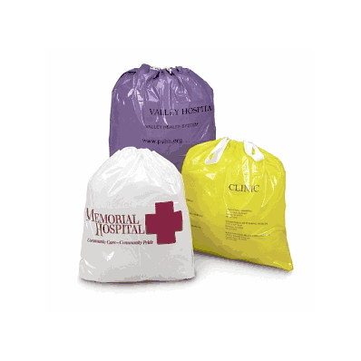 Bag, Cotton Drawstring, 20"X20"X4" - Medline