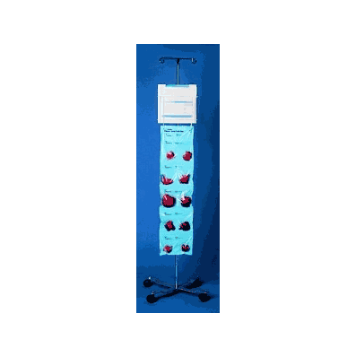 Bag, Sponge, Counter, Blue, Back, 5 - Medline