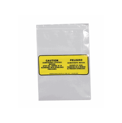 Bag, Zip, 9x12, Chemotherapy Transport