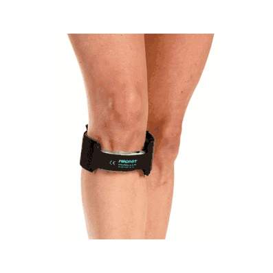 Band, Infrapatellar, Black, Universal