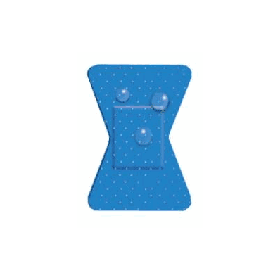 Bandage, Adh Foam Fngrtp Mtl Detect Blu (50/B