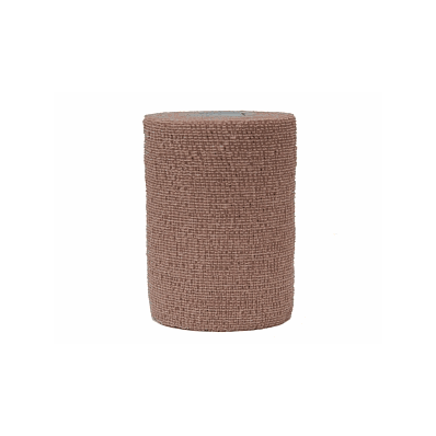 Bandage, Coflex, Hand-tear, 3"X5 Yds, Tan, Lf