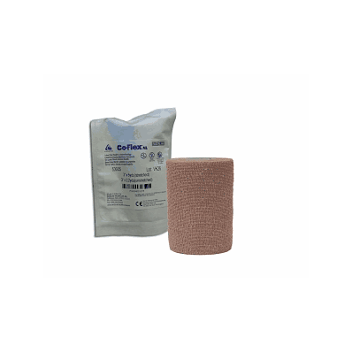 Bandage, Coflex, Sterile, 3"X5 Yd, Tan, Lf
