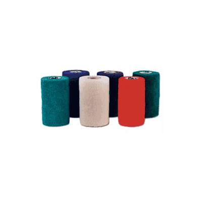 Bandage, Elas Co-flex Med Hnd Teal 2"X5yds (3
