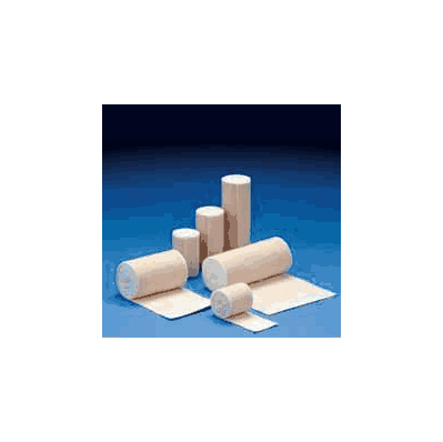 Bandage, Elastic, 6"X5yd, Non-strl, Clip, Tan