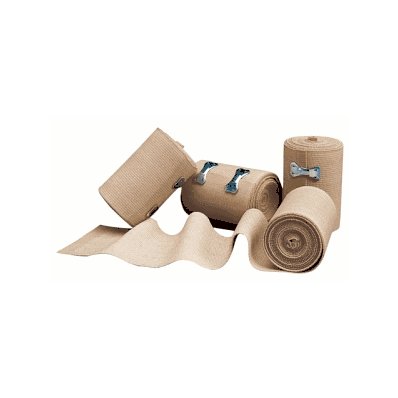 Bandage, Elastic, Rubber, 2", 10pk